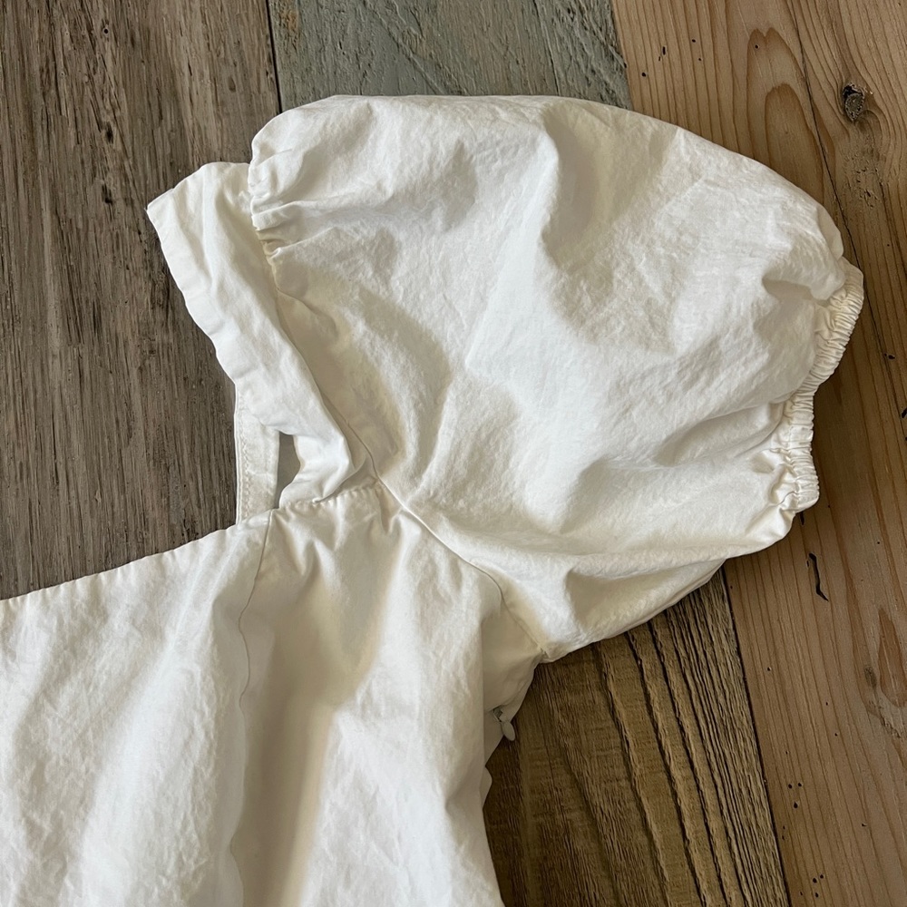 ASTR THE LABEL midi white bridal dress medium - Picture 3 of 4